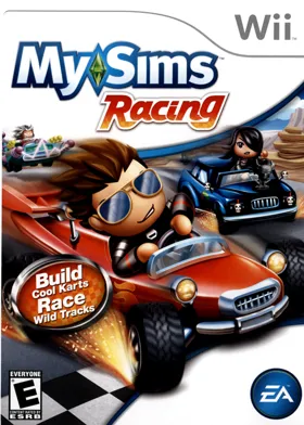 MySims Racing box cover front
